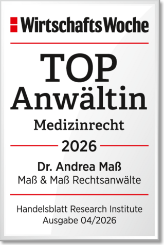 Wirtschaftswoche Topanwältin Medizinrecht 2026