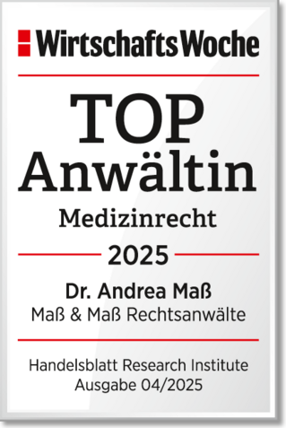 Wirtschaftswoche Topanwältin Medizinrecht 2025